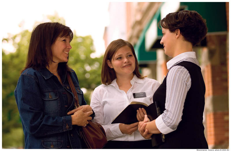 Mormon missionaries spend their lives learning the gospel of Jesus Christ.